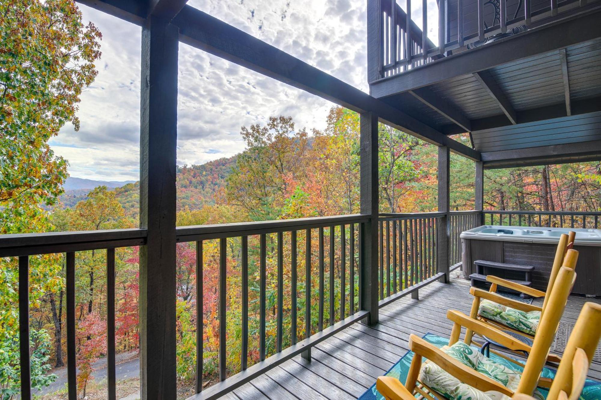 Above And Beyond Pigeon Forge Cabin With Prime Views! Exterior foto